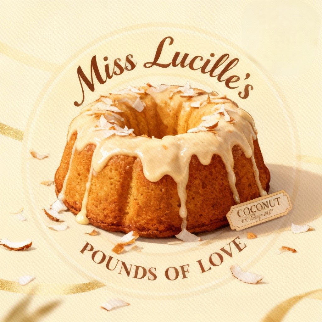 Coconut Pound Cake tropical and sweet